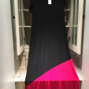 Chico’s color block maxi dress-NWT